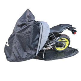 Large Waterproof Enclosed Motorcycle Cover for Sport Bikes TES Covers