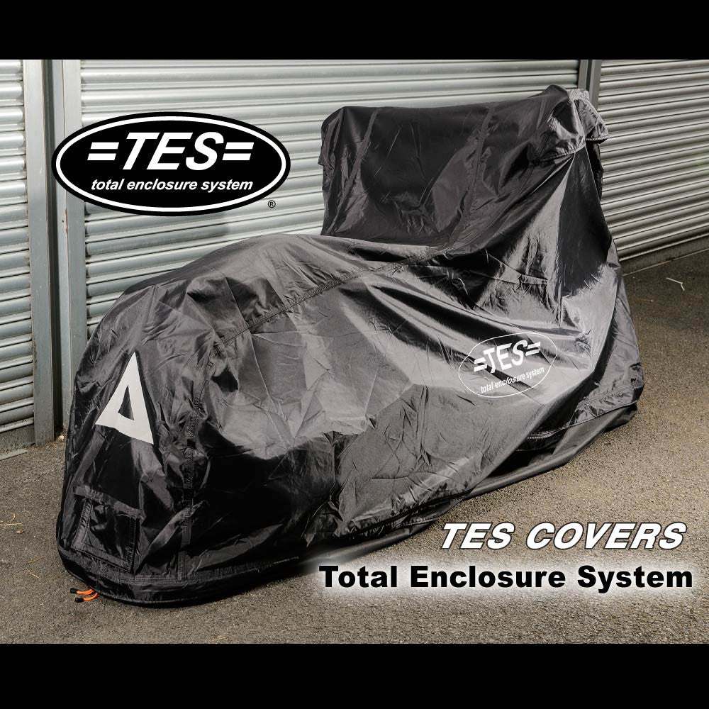 The TES Cover Rear 3/4 View