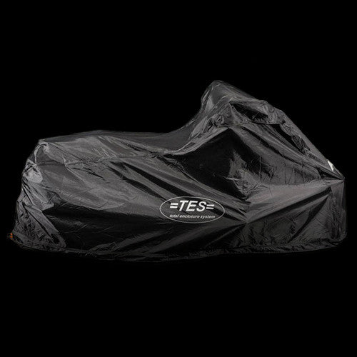 Enclosed Motorcycle Cover Rear Image